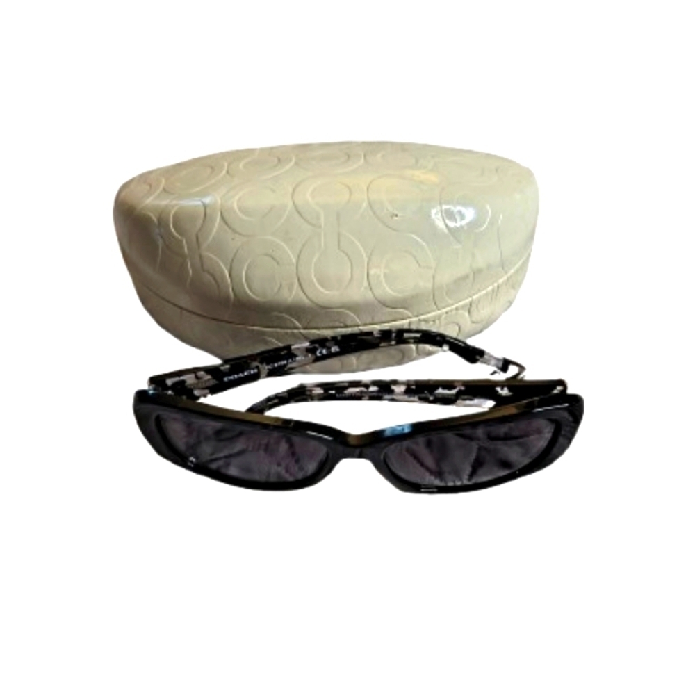 Coach Mosaic Black Sunglasses